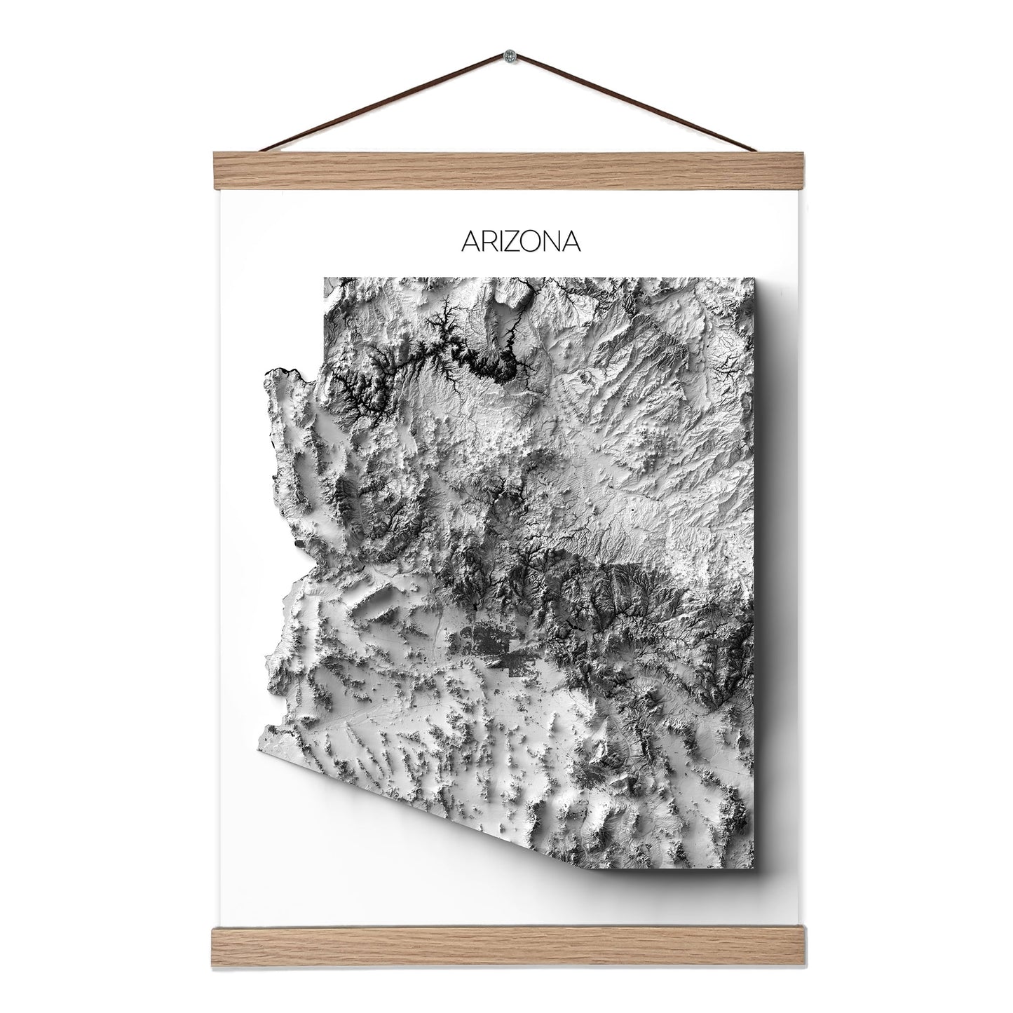 Arizona Elevation Map