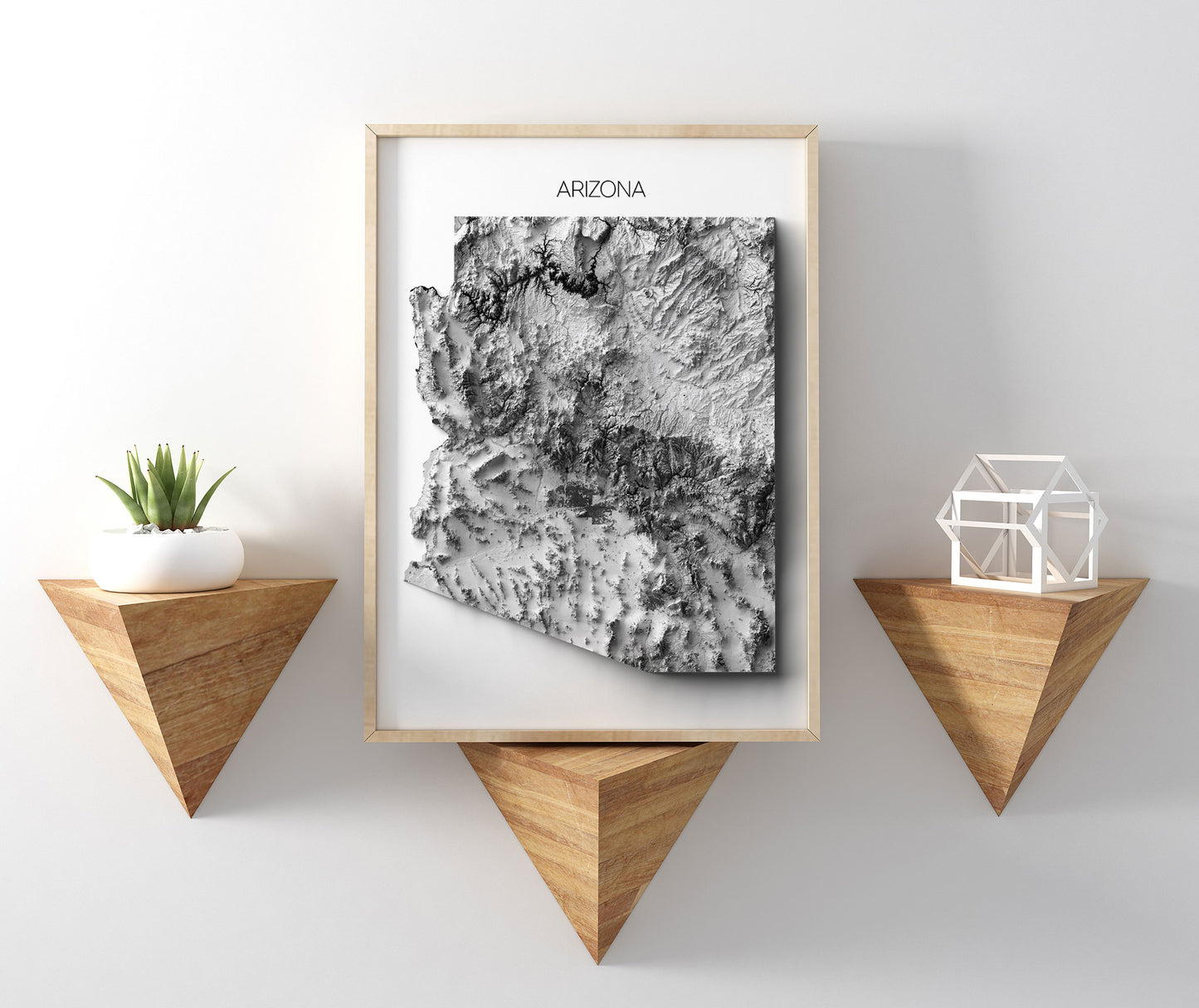 Arizona Elevation Map