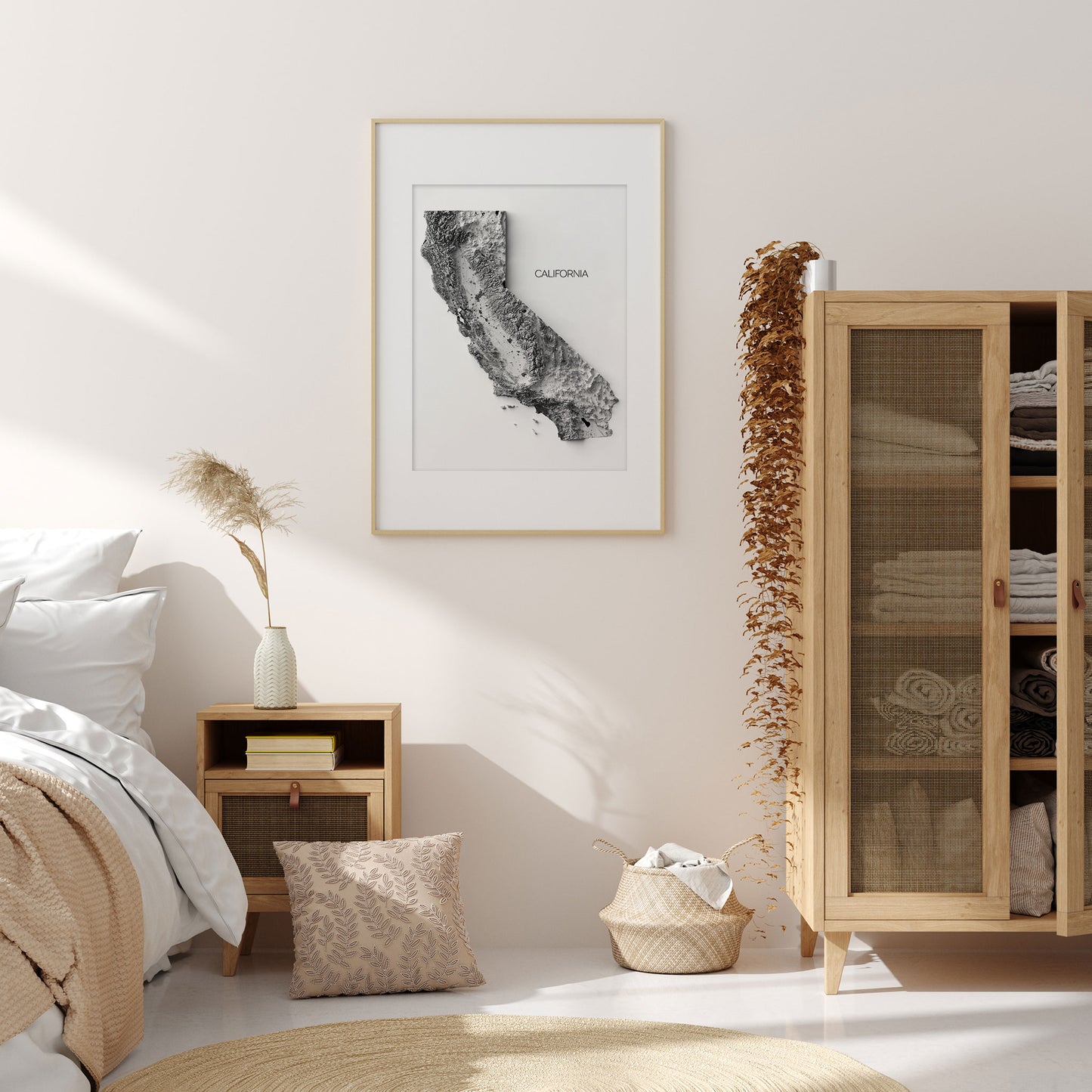 California Elevation Map