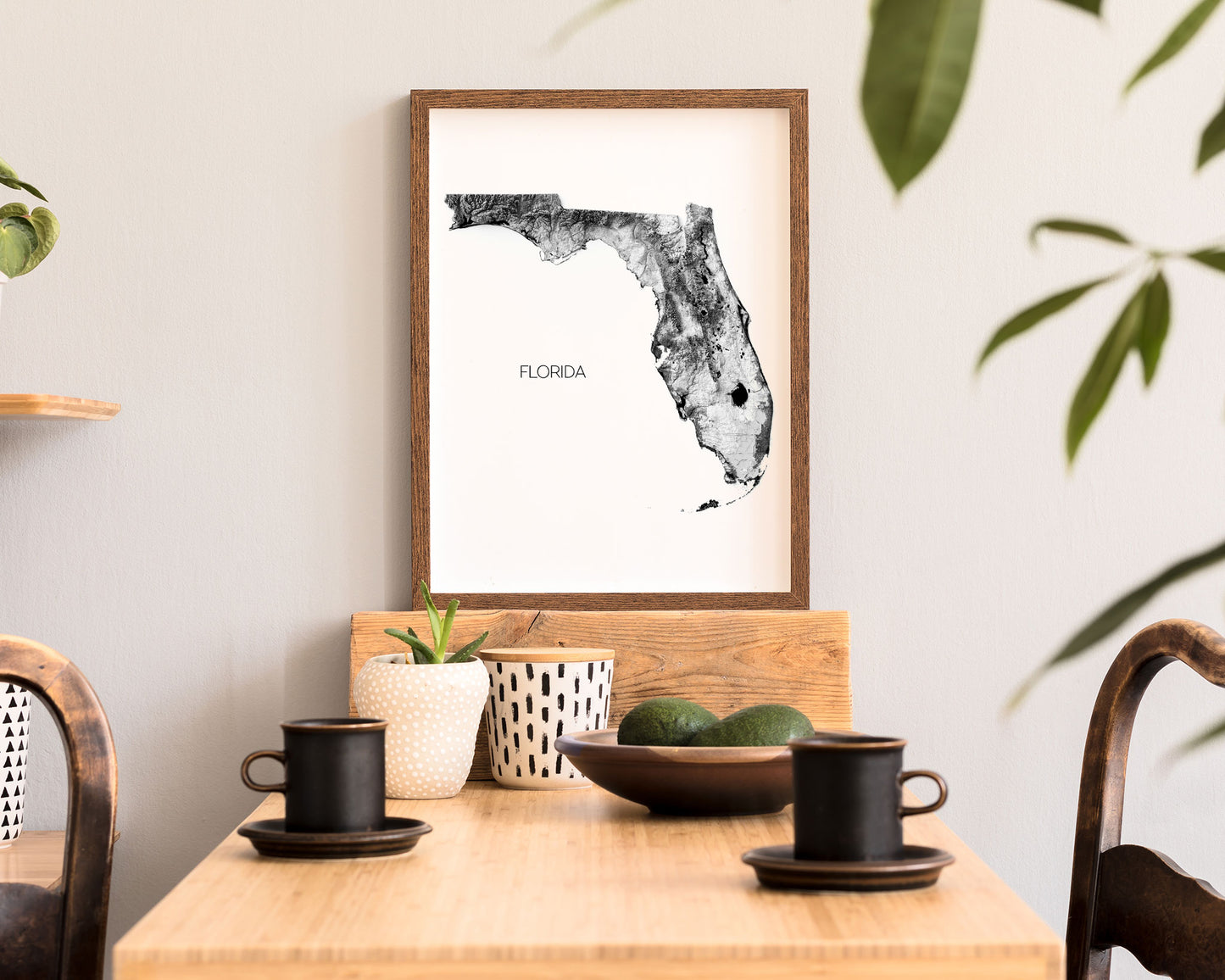 Florida Elevation Map