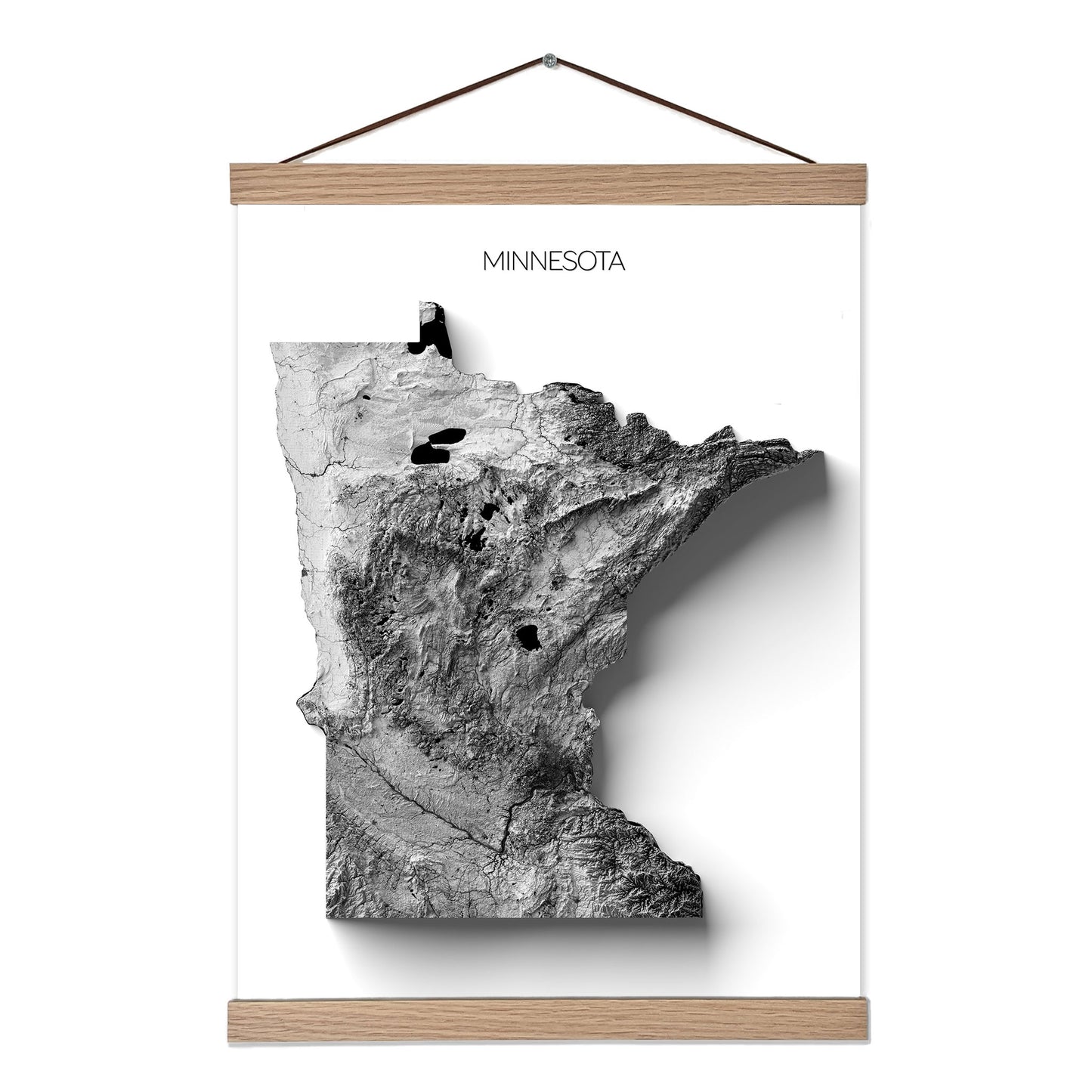 Minnesota Elevation Map