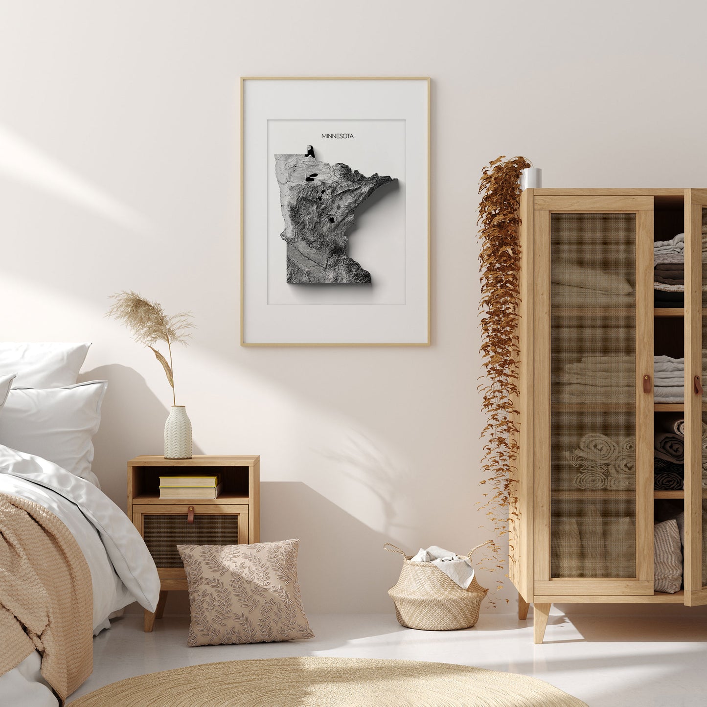 Minnesota Elevation Map