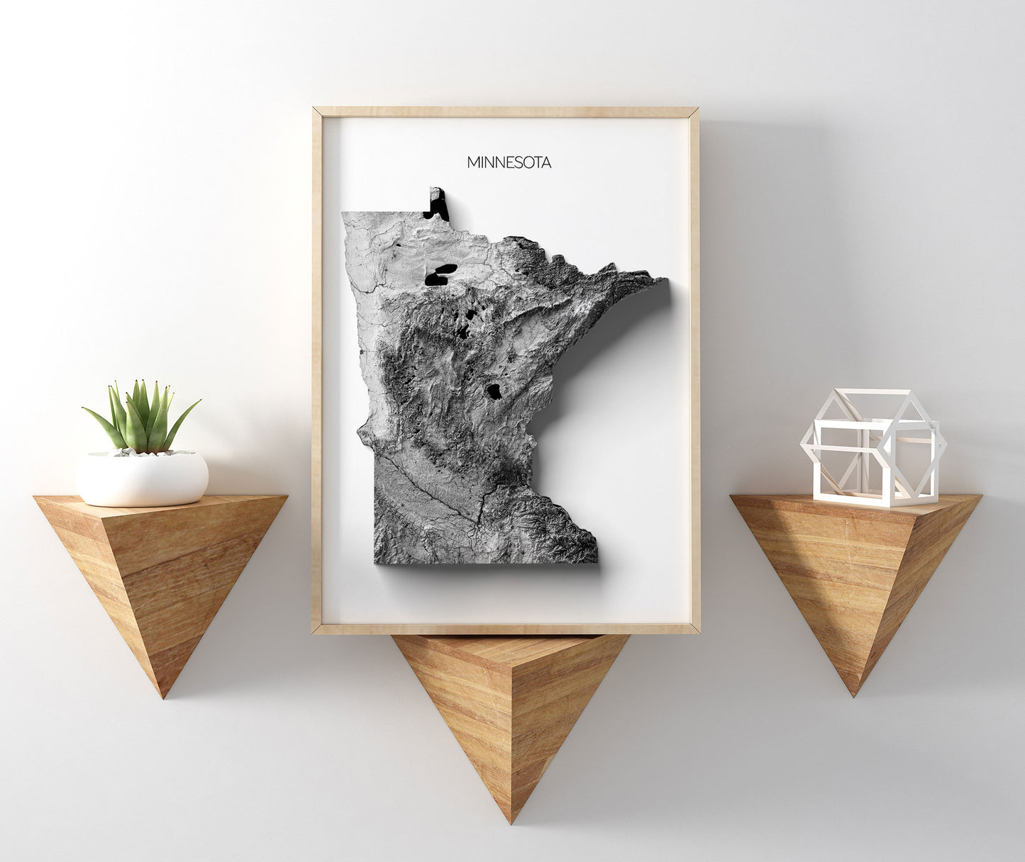 Minnesota Elevation Map