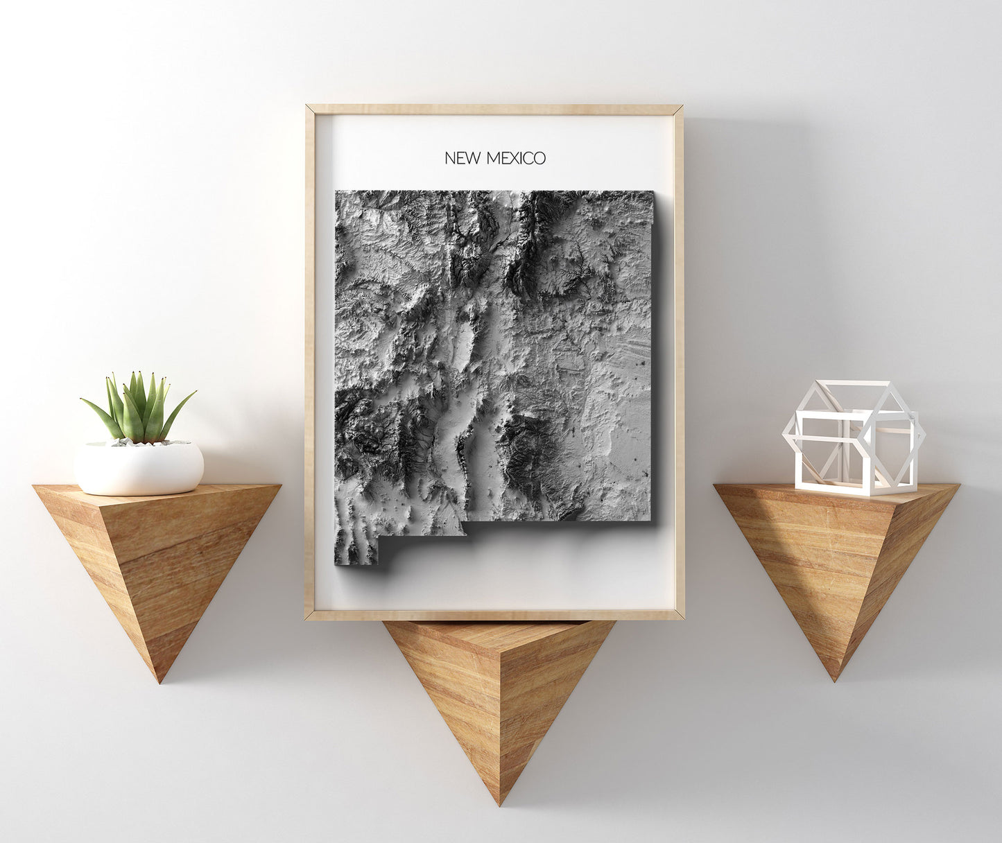 New Mexico Elevation Map