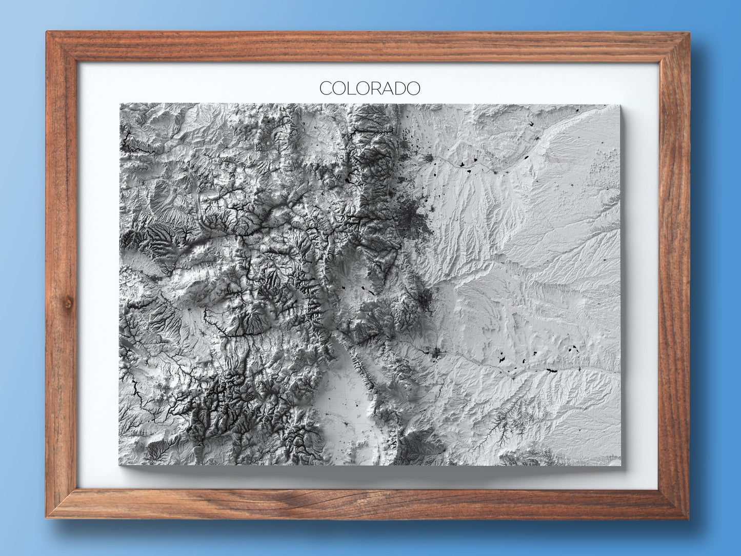 Colorado Elevation Map