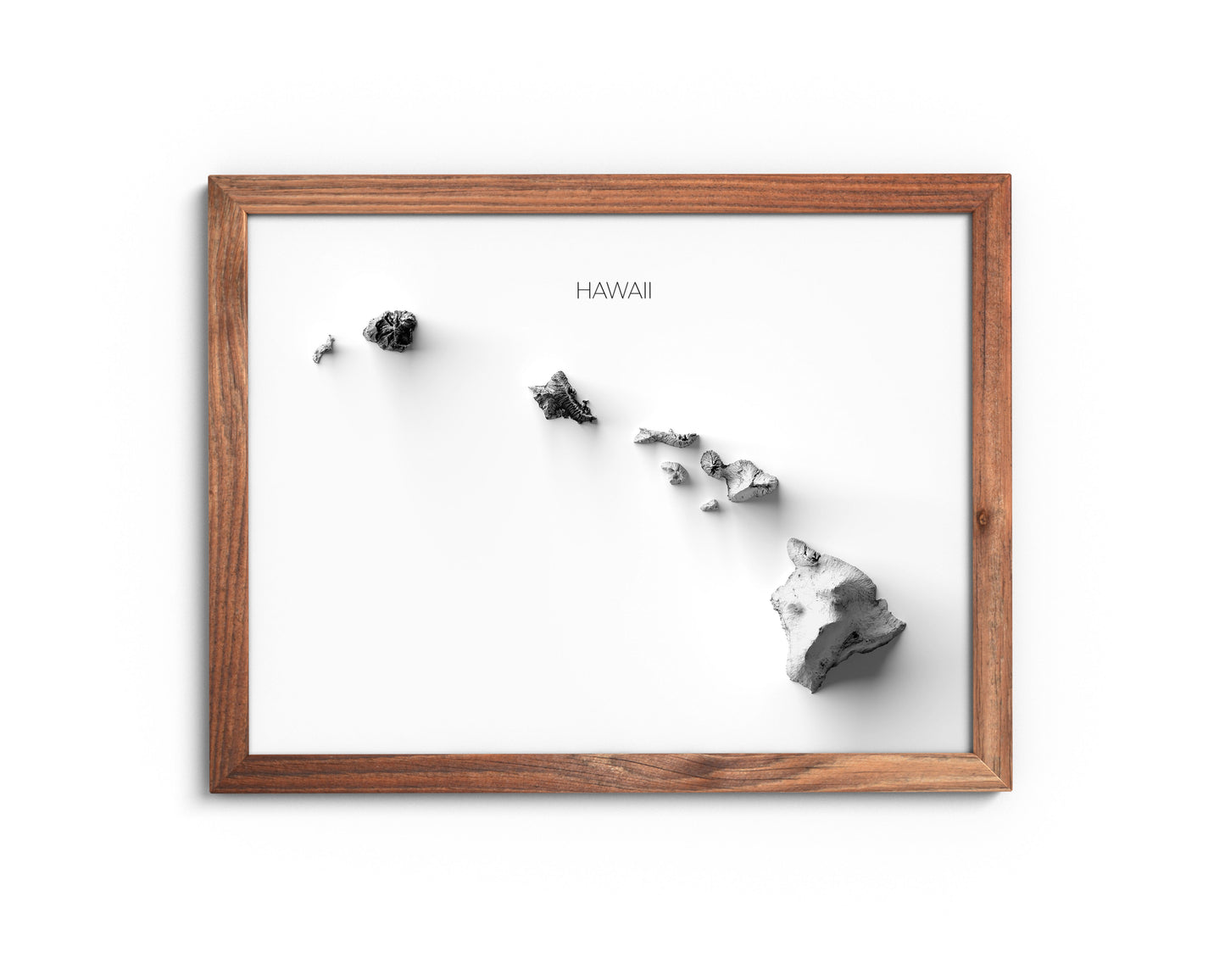 Hawaii Elevation Map