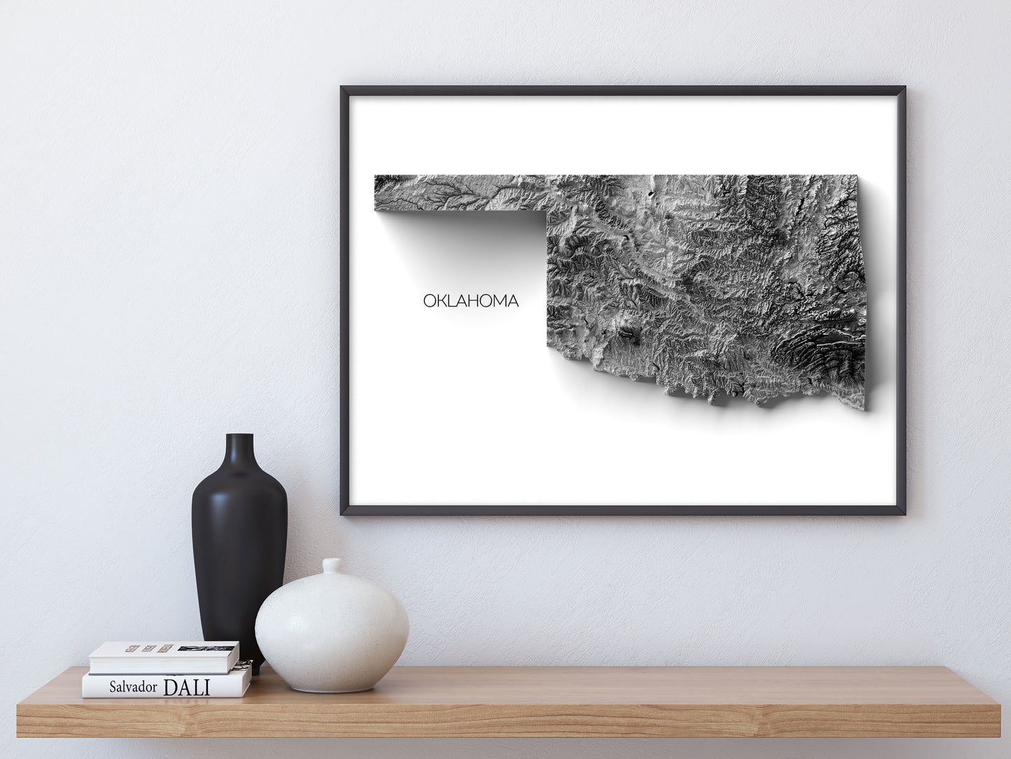 Oklahoma Elevation Map
