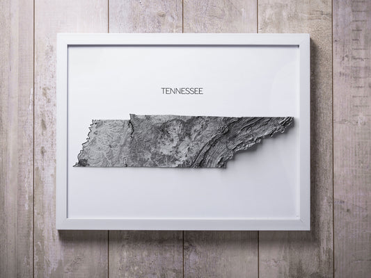 Tennessee Elevation Map
