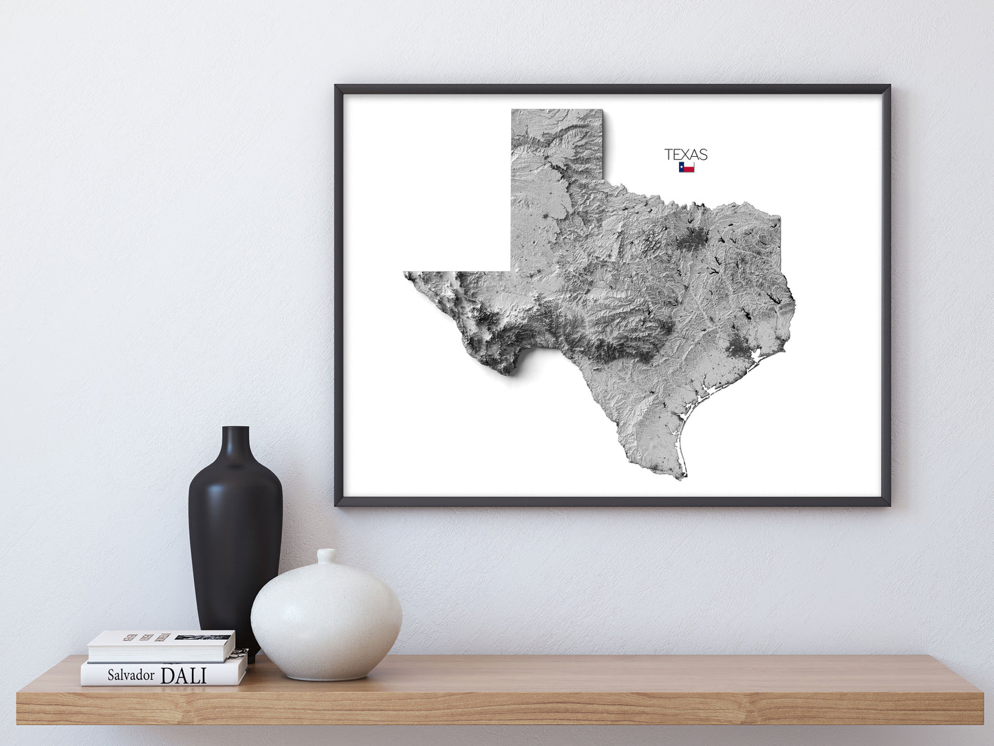 Texas Elevation Map