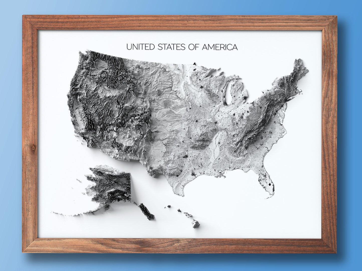 USA Elevation Map