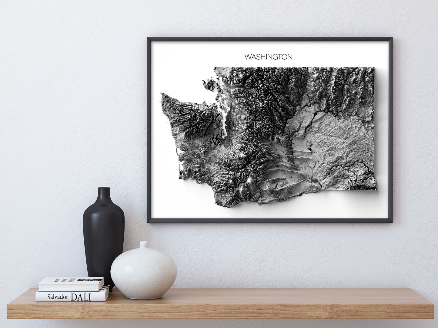 Washington Elevation Map