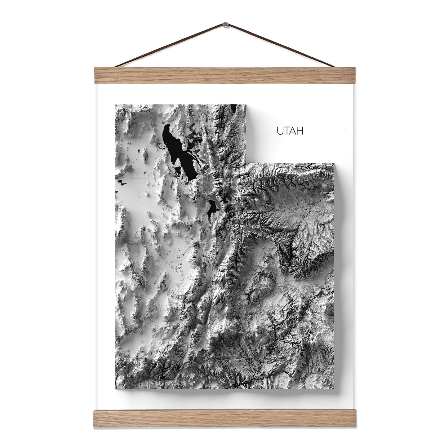 Utah Elevation Map