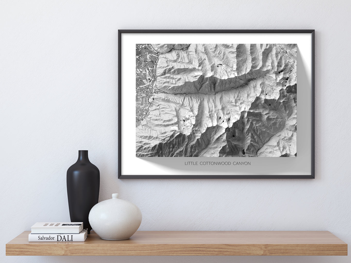 LCC (Little Cottonwood Canyon) Elevation Map