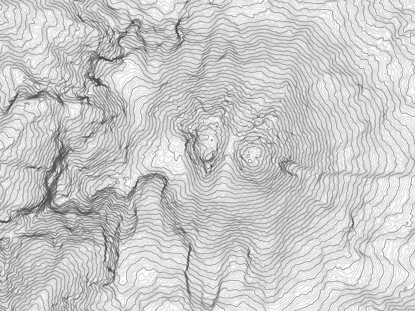 7 Summits, Messner Variation - 7 Prints - Topography Elevation Print Wall Art