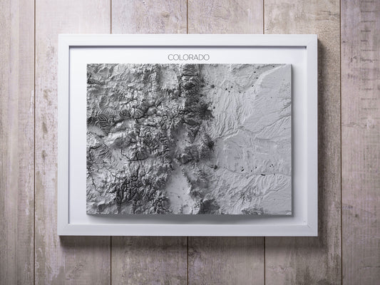 Colorado Elevation Map