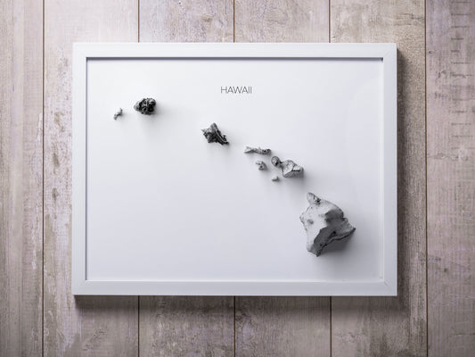 Hawaii Elevation Map