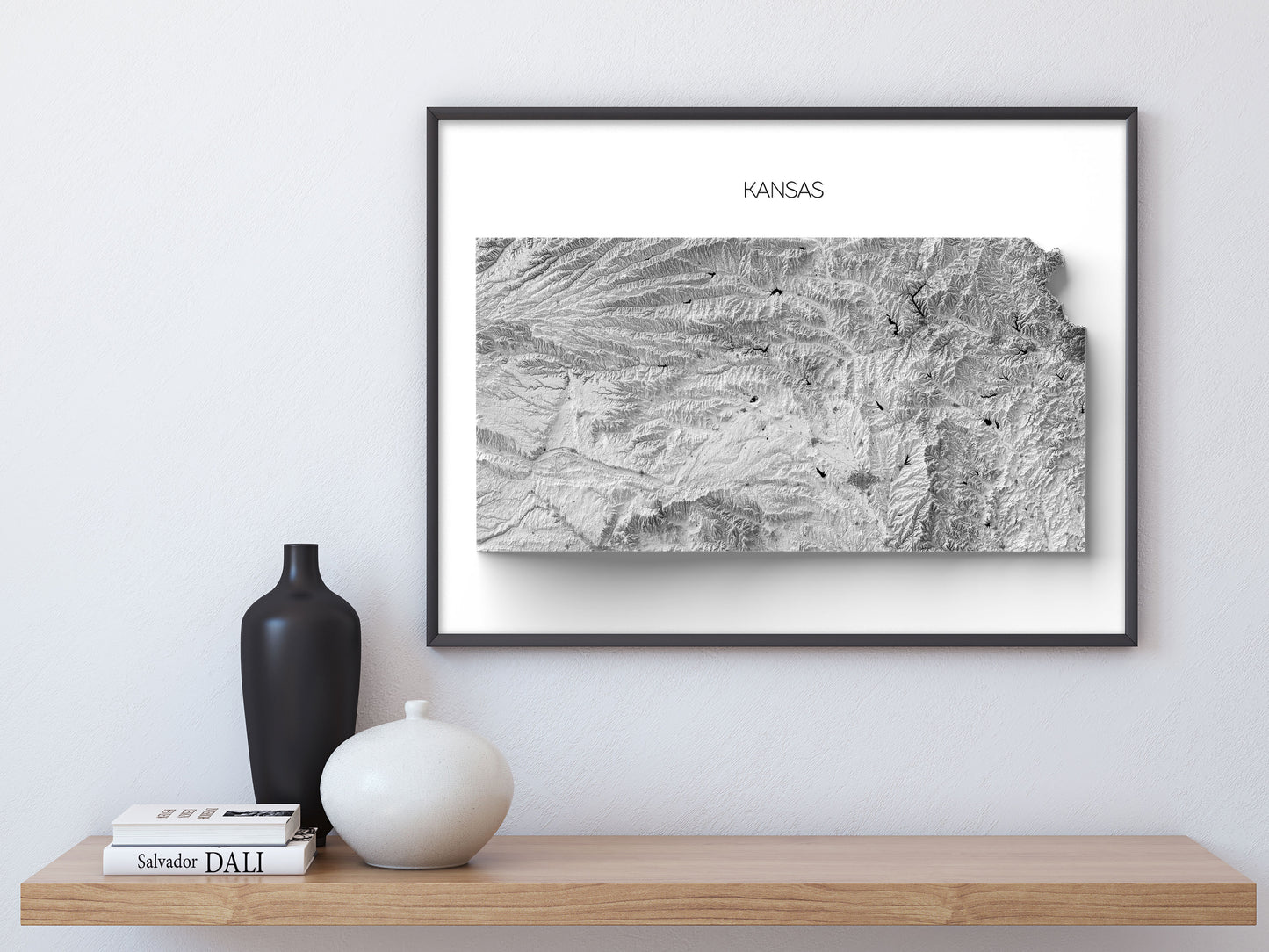 Kansas Elevation Map
