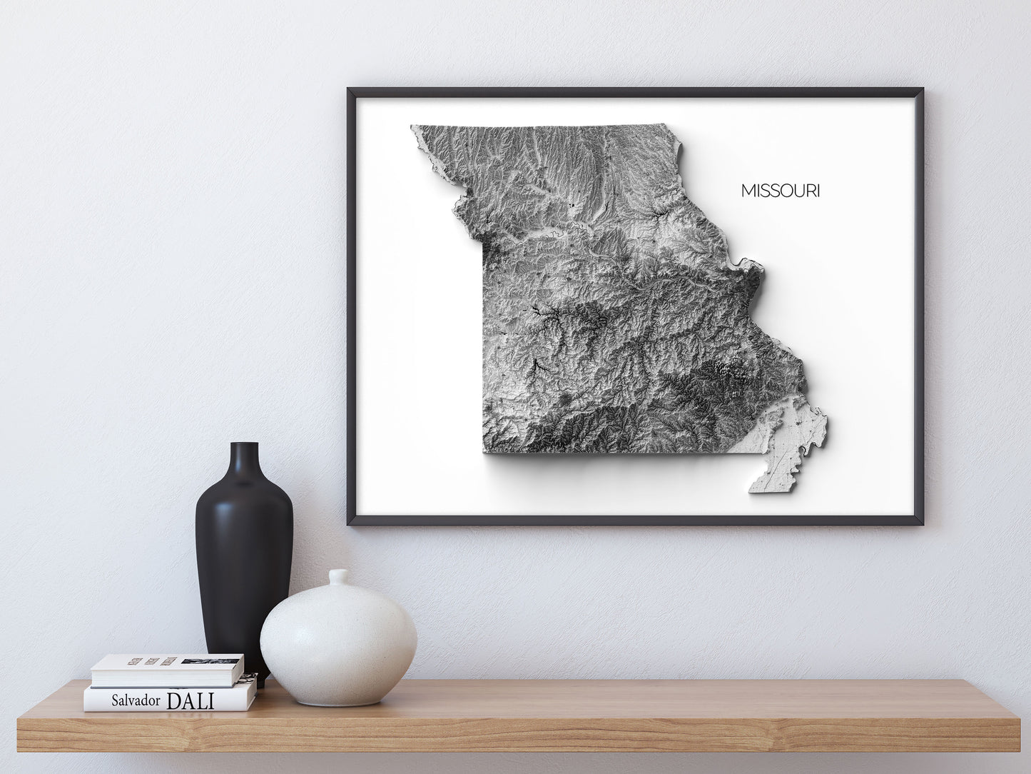 Missouri Elevation Map