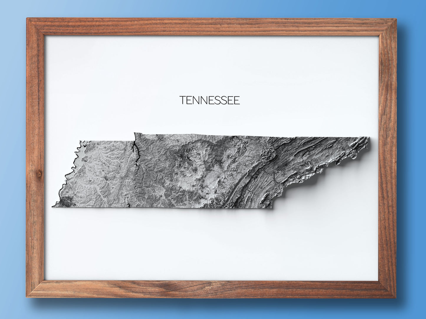 Tennessee Elevation Map