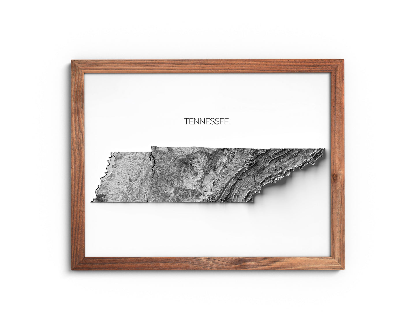 Tennessee Elevation Map