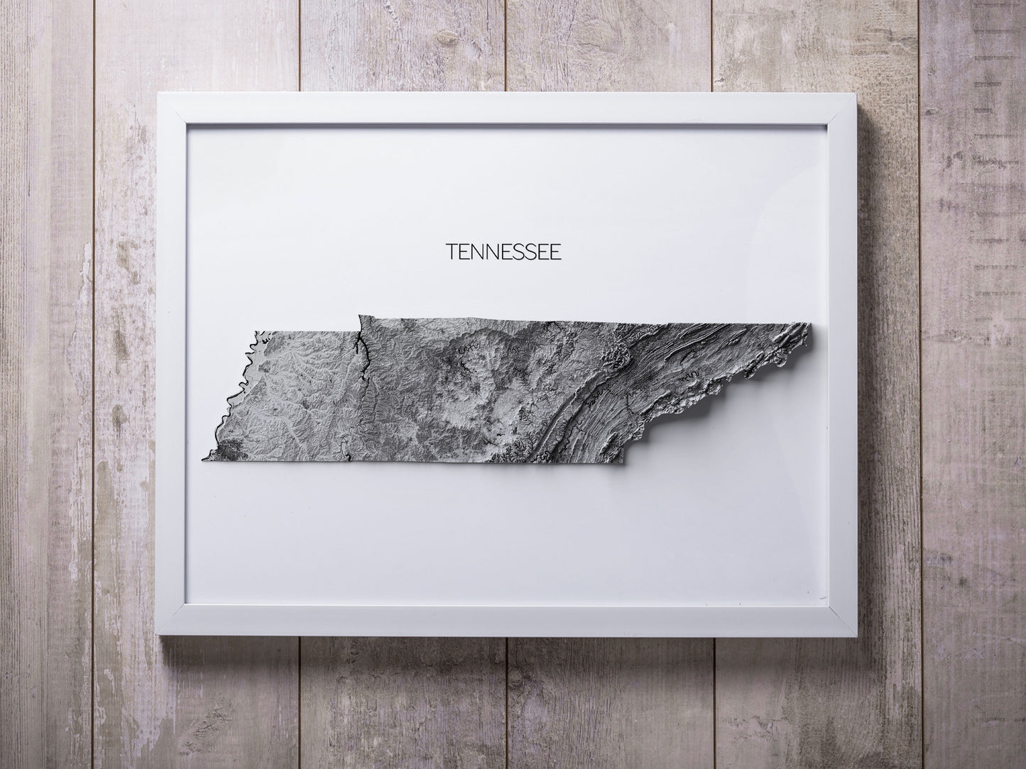 Tennessee Elevation Map