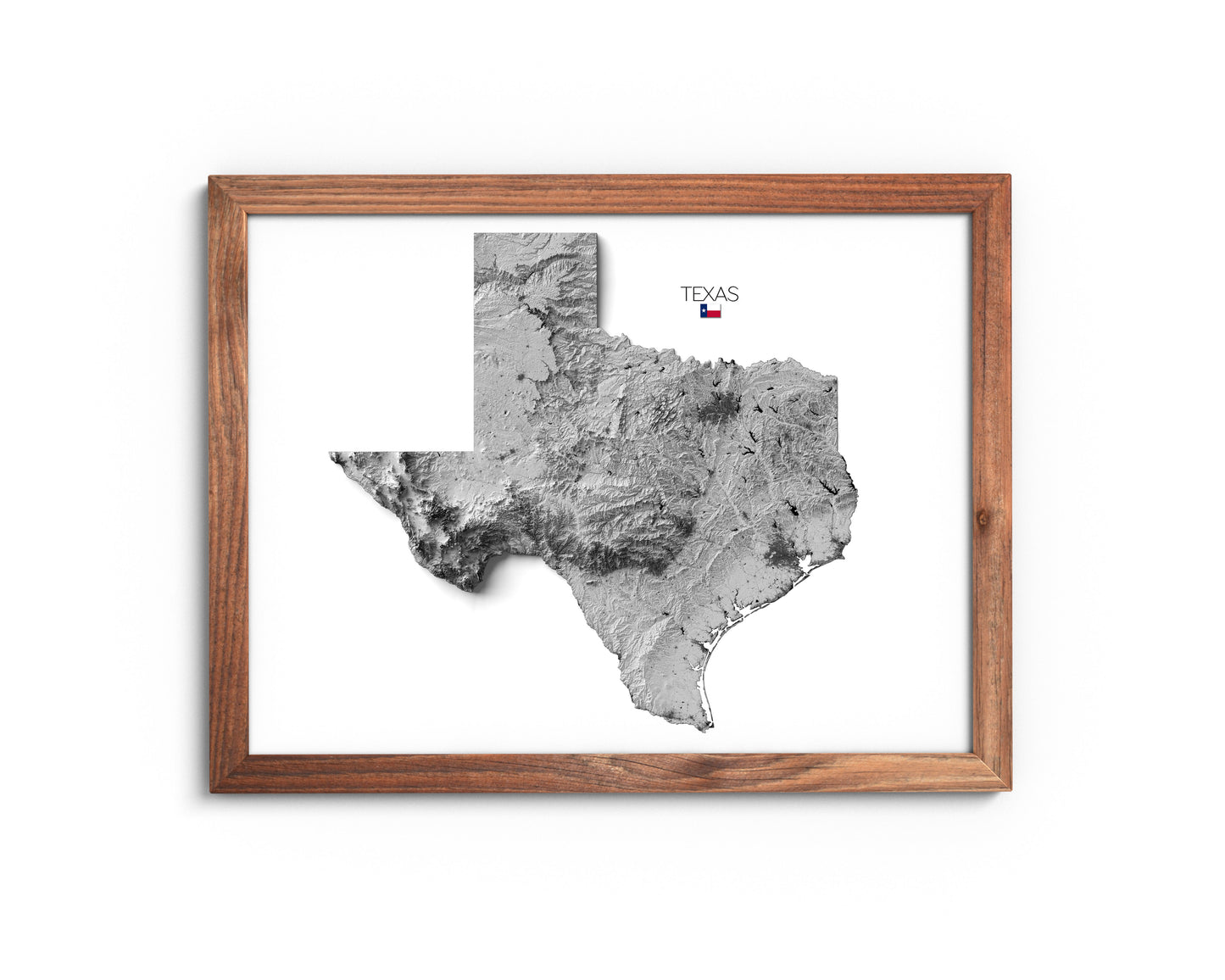 Texas Elevation Map