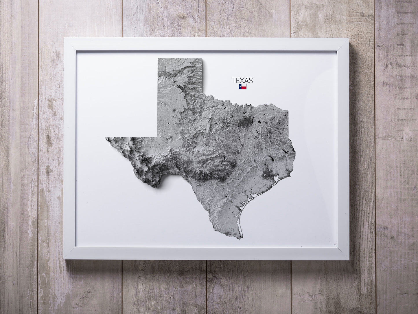 Texas Elevation Map