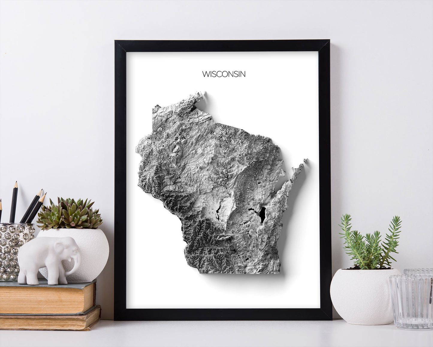 Wisconsin Elevation Map Massive Wanderlust