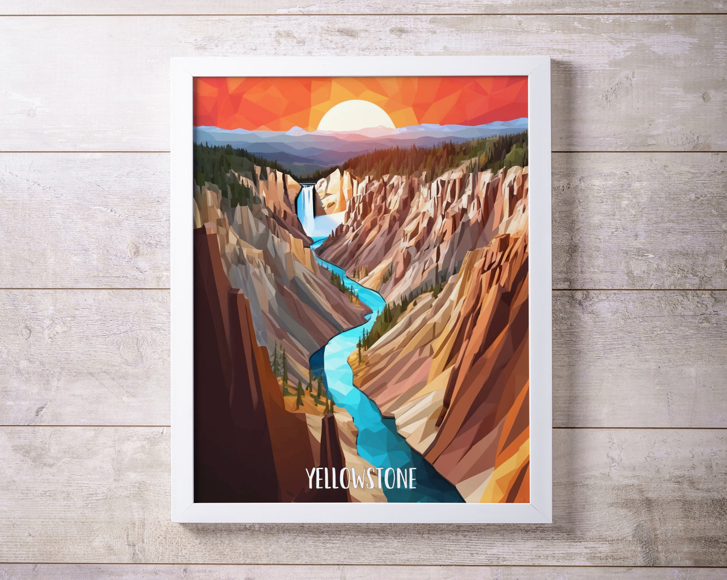 Yellowstone National Park - 8x10" Print