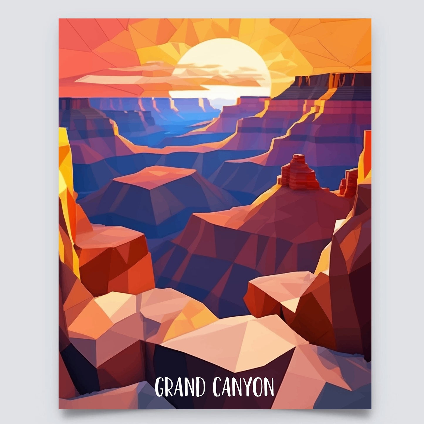 Grand Canyon National Park - 8x10" Print