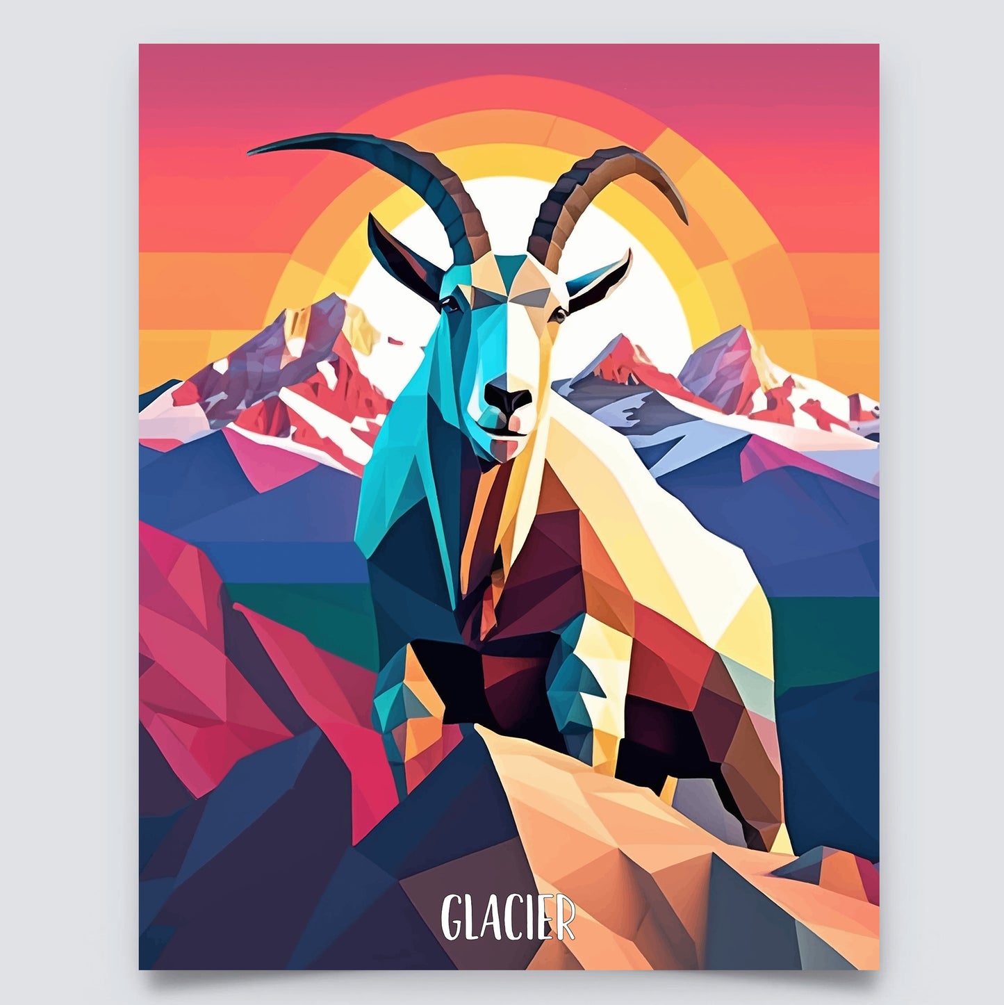 Glacier National Park - 8x10" Print