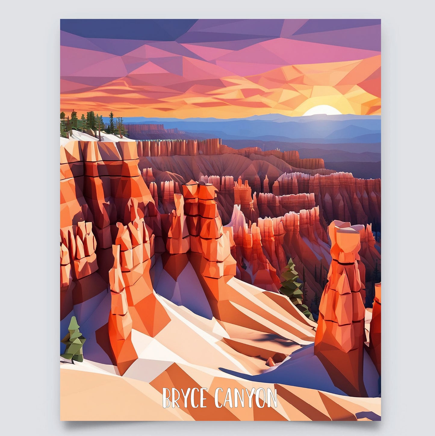 Bryce Canyon National Park - 8x10" Print