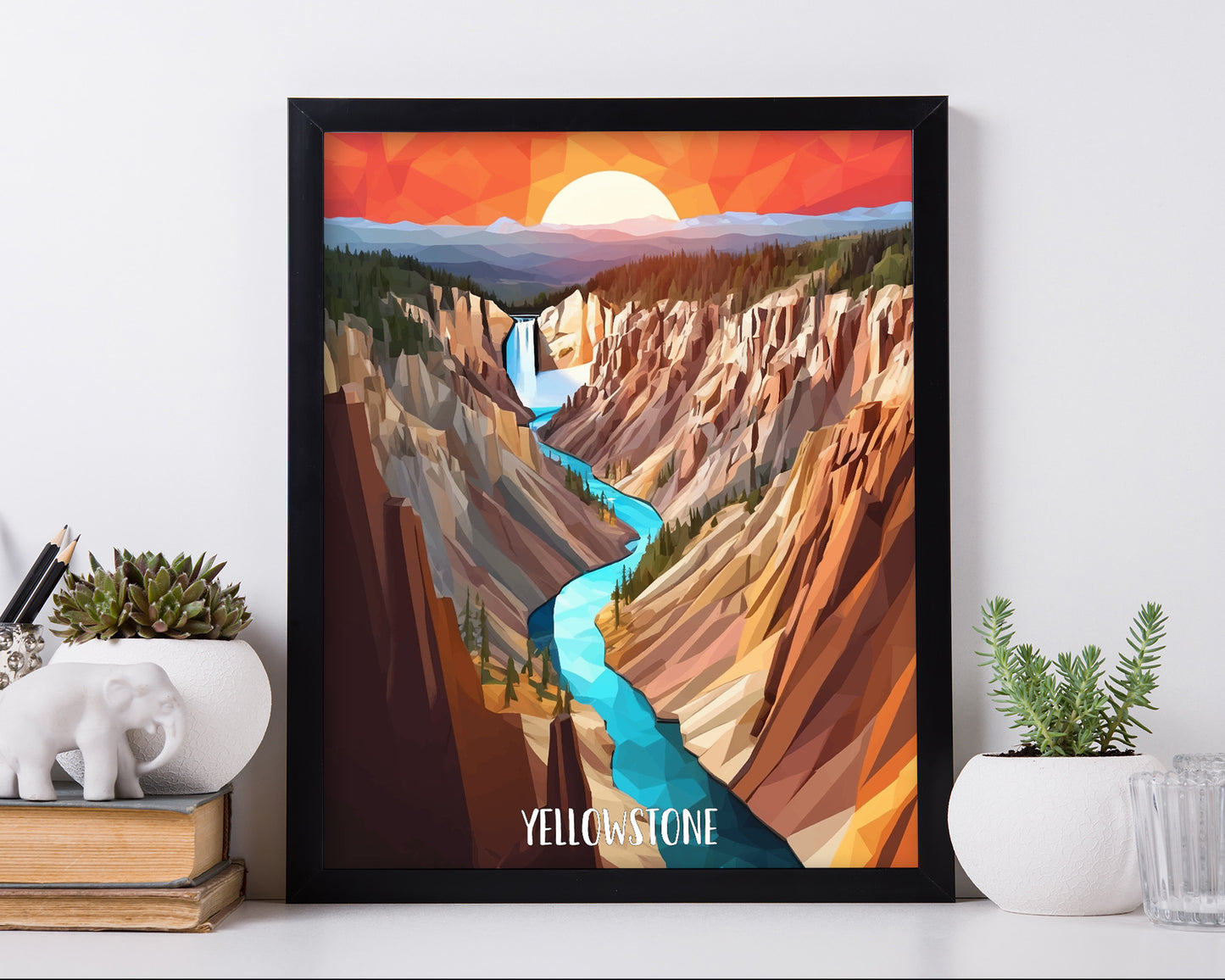 Yellowstone National Park - 8x10" Print